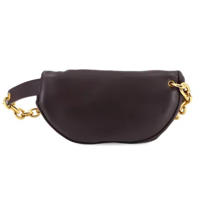 Pre-owned Bottega Veneta Burgundy Leather Pouch Sling Bag ()