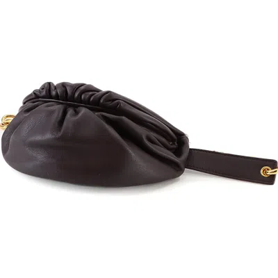 Pre-owned Bottega Veneta Burgundy Leather Pouch Sling Bag ()