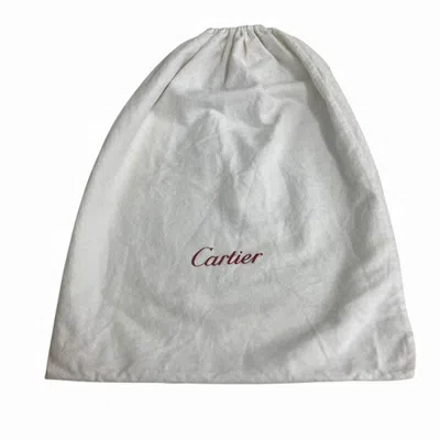 Pre-owned Cartier Panthère Bordeaux Leather Shoulder Bag ()