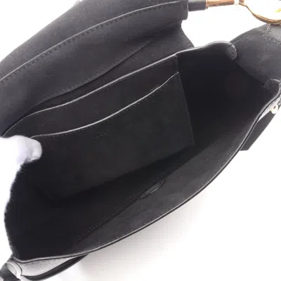 Chloé Black Leather Shoulder Bag
