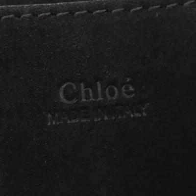 Chloé Black Leather Shoulder Bag