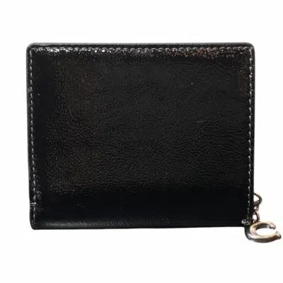 Pre-owned Coach Black Patent Leather Wallet (bi-fold) ()