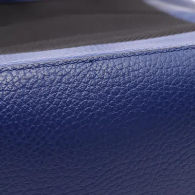 Pre-owned Coach Blue Leather Backpack ()