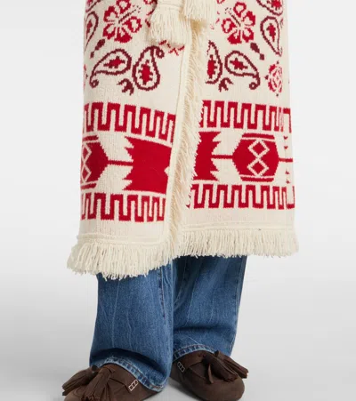 Alanui Glimpse Of Eden Coat In Multi