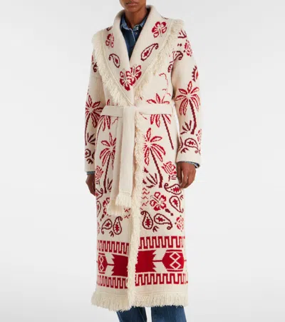 Alanui Glimpse Of Eden Coat In Multi