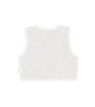 Binibamba Baby Wool Vest In White