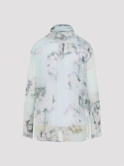 Alberta Ferretti Alberta Ferreti Chiffon Shirt In Multi