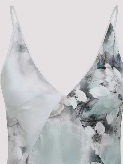 Alberta Ferretti Alberta Ferreti Printed Evening Dress In Animal Print