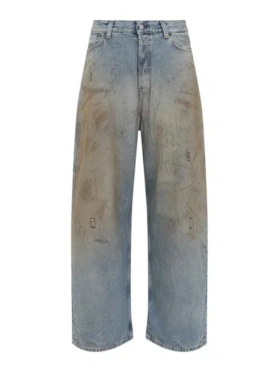 Acne Studios 2023f Fn Penicillin Jeans Mid Blue In 863 Mid Blue