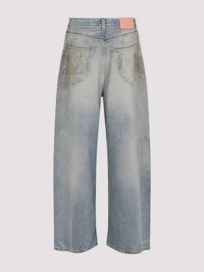 Acne Studios 2023f Fn Penicillin Jeans Mid Blue In 863 Mid Blue