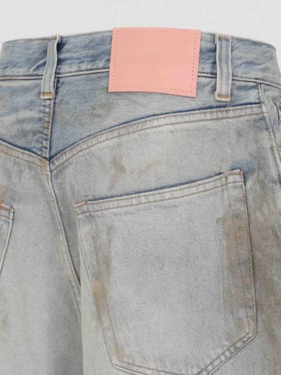 Acne Studios 2023f Fn Penicillin Jeans Mid Blue In 863 Mid Blue