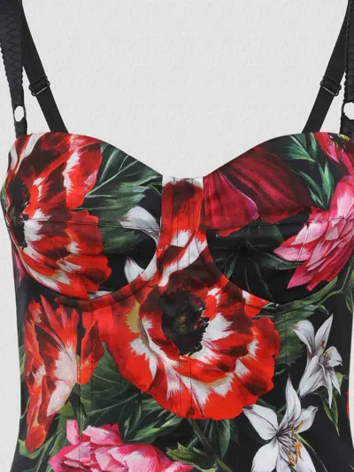 Dolce & Gabbana Midi Dress In Multi