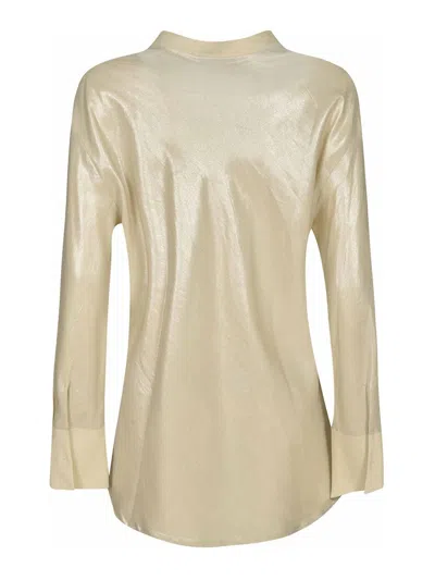 Giorgio Armani Shirt In Gold