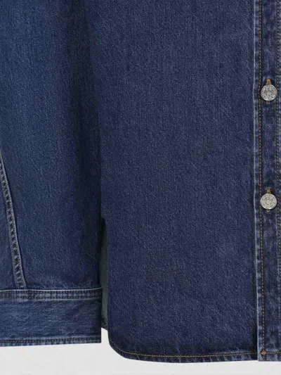 Givenchy Classic Denim Shirt With Button-up Front In Blue