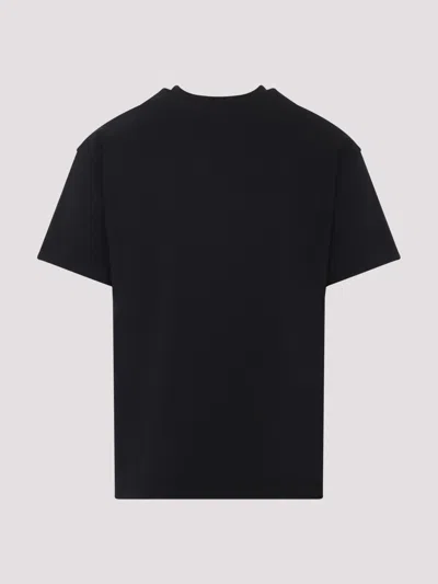 Givenchy Black T-shirt With Maxi Logo On The Front In Cotton Man