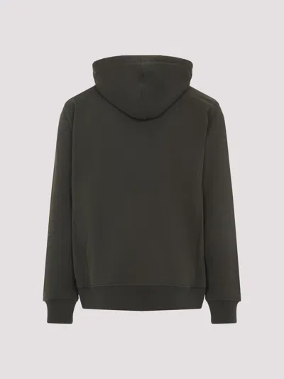 Givenchy Hooded Sweatshirt Front Pockets In Brown