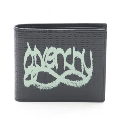 Pre-owned Givenchy Black Leather Wallet (bi-fold) ()