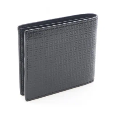 Pre-owned Givenchy Black Leather Wallet (bi-fold) ()