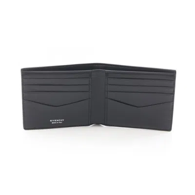 Pre-owned Givenchy Black Leather Wallet (bi-fold) ()
