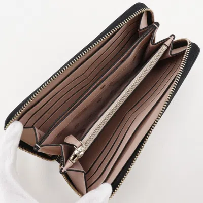 Pre-owned Kate Spade Black Leather Long Wallet (bi-fold) ()