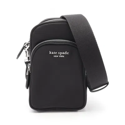 Pre-owned Kate Spade Black Nylon Shoulder Bag ()