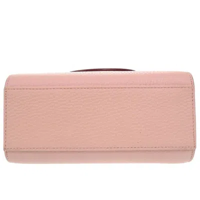 Pre-owned Kate Spade Pink Leather Handbag Shoulder Bag ()