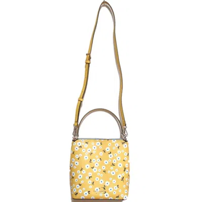 Pre-owned Kate Spade Yellow Handbag Shoulder Bag ()