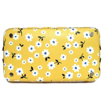 Pre-owned Kate Spade Yellow Handbag Shoulder Bag ()