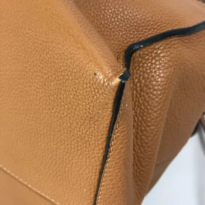 Pre-owned Loewe Brown Camel Leather Shoulder Bag Tote Bag ()