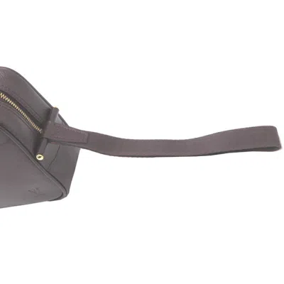 Pre-owned Louis Vuitton Acajou Brown Taiga Leather Clutch Bag Pouch ()