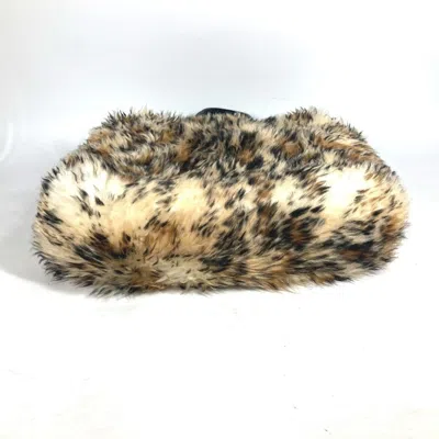 Pre-owned Louis Vuitton Beige Black Leather Handbag Shoulder Bag ()