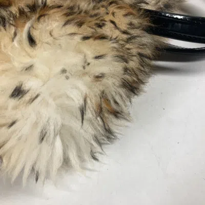 Pre-owned Louis Vuitton Beige Black Leather Handbag Shoulder Bag ()