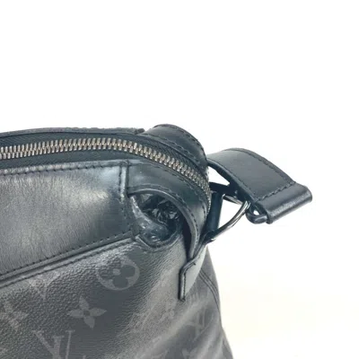 Pre-owned Louis Vuitton Black Damier Graphite Shoulder Bag Tote Bag ()