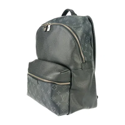 Pre-owned Louis Vuitton Black Gray Monogram Eclipse Canvas Backpack Handbag Shoulder Bag ()
