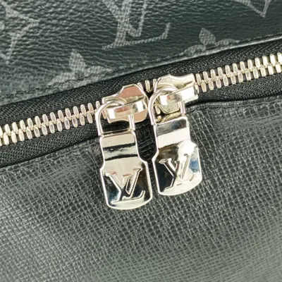 Pre-owned Louis Vuitton Black Gray Monogram Eclipse Canvas Backpack Handbag Shoulder Bag ()