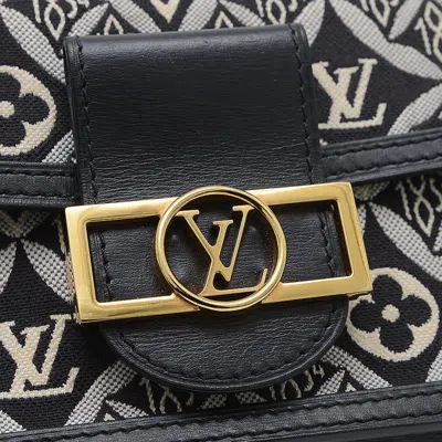 Pre-owned Louis Vuitton Black Jacquard Shoulder Bag ()