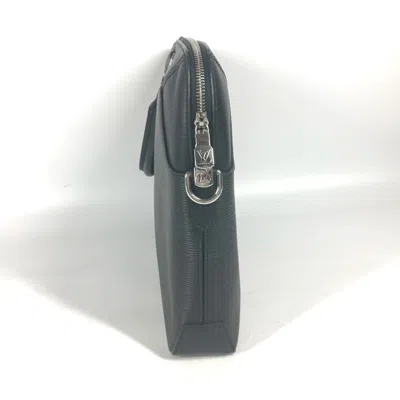 Pre-owned Louis Vuitton Black Noir Epi Leather Briefcase Tote Bag ()