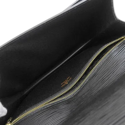 Pre-owned Louis Vuitton Black Noir Epi Leather Clutch Bag Pochette ()
