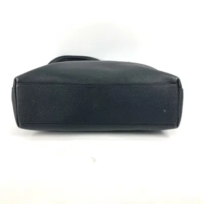 Pre-owned Louis Vuitton Black Noir Leather Shoulder Bag Tote Bag ()
