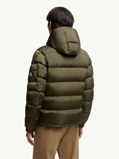 Moncler Men Maya Recycled Nylon Jacket In Green