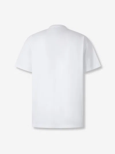 Setchu Crew-neck T-shirt In White