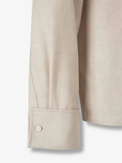 Max Mara Elegant Blouse By In White