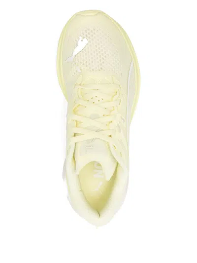 Puma Deviate Nitro 3 Wns Shoes In Yellow