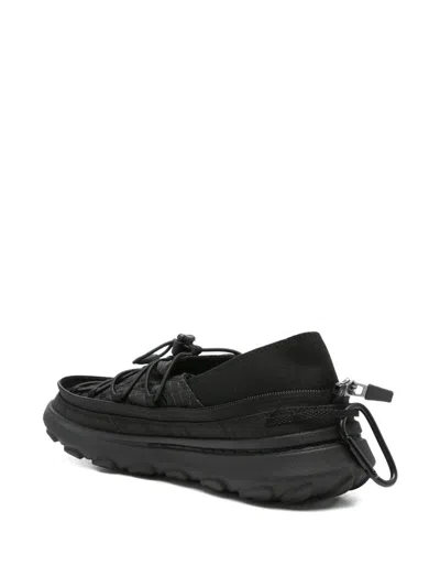 Merrell Hut Moc 2 Grid-pattern Sneakers In Black