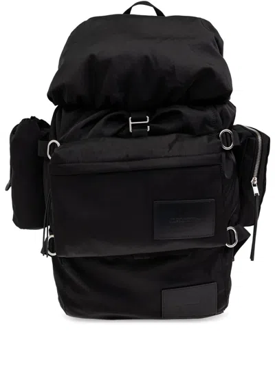 Jil Sander Logo-patch Backpack In Black