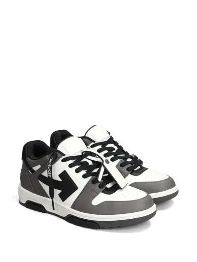 Off-white Out Of Office Low-top Sneakers In Gray