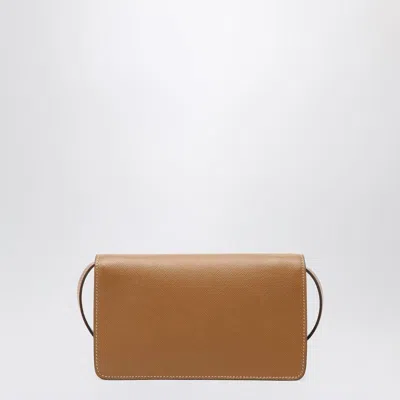 Prada Mini Caramel-coloured Bag In Saffiano Women In Brown