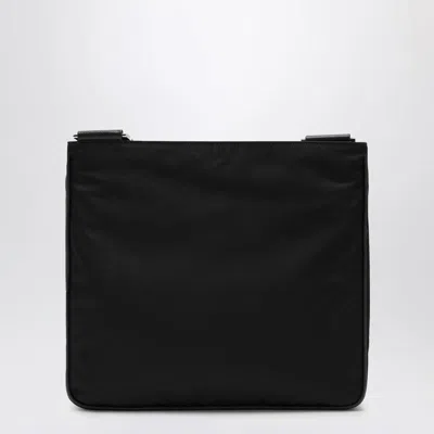 Prada Re-nylon Messenger Bag In Black