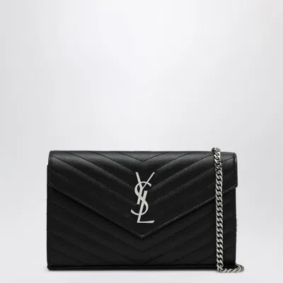 Saint Laurent Clutch With Chain Cassandre Black Women In Black