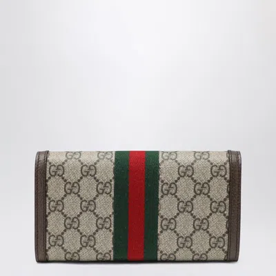 Gucci Ophidia Gg Supreme Wallet In Multi